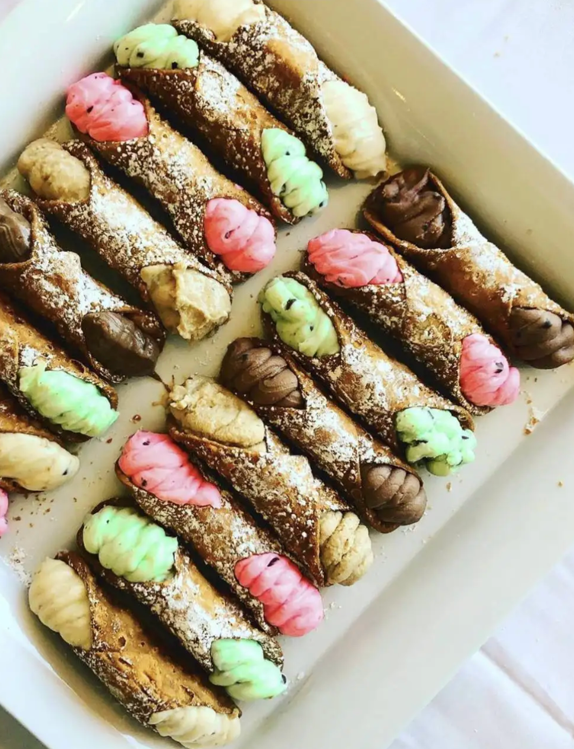 Gelato and Cannoli