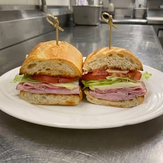 Ham, Salami and Provolone sub