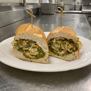 Peppers and Eggs sub
