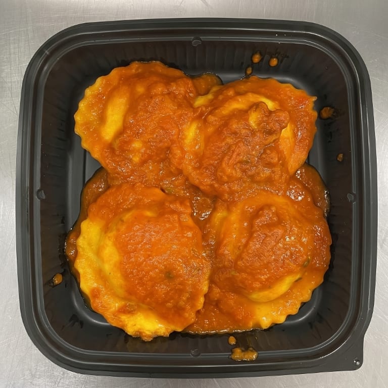 Savor our fresh ravioli
