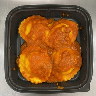 Ravioli marinara Lunch