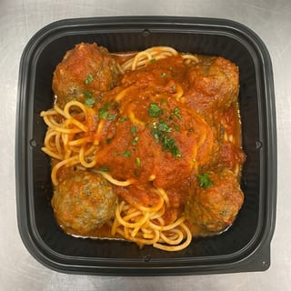 Spaghetti Meatballs Dinner