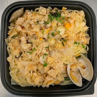 White Clam Sauce Lunch