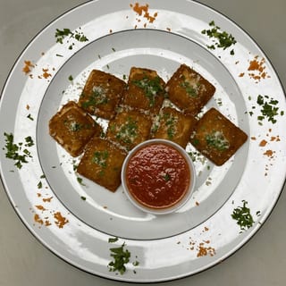 Fried Cheese Raviolis appetizer