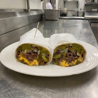 Philly Cheesesteak Wrap