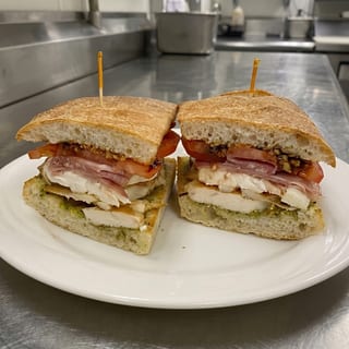 Prosciutto & Chicken Foccacia